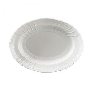 Ginori Vecchio Ginori White Oval Platter - 13"